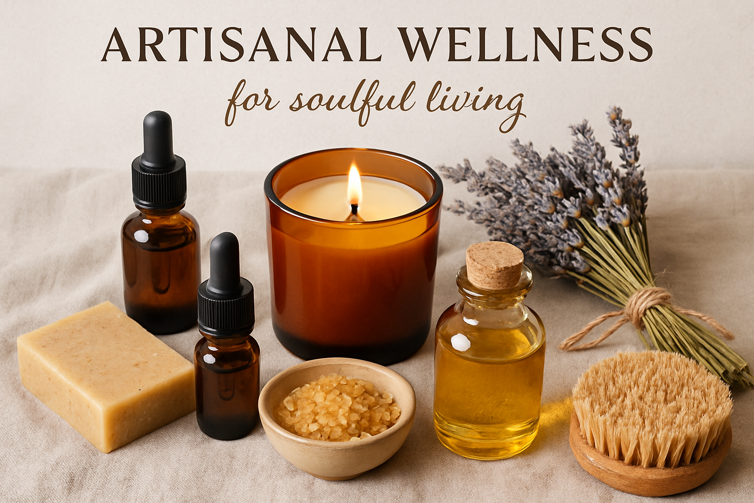 Artisanal wellness products for soulful living